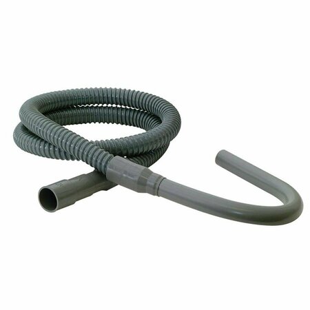 THRIFCO PLUMBING Corrugated PVC Washing Machine Discharge Hose, 8 Ft Long 4400749